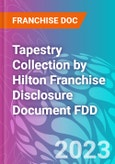 Tapestry Collection by Hilton Franchise Disclosure Document FDD- Product Image