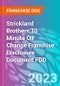 Strickland Brothers 10 Minute Oil Change Franchise Disclosure Document FDD - Product Thumbnail Image