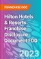Hilton Hotels & Resorts Franchise Disclosure Document FDD - Product Thumbnail Image