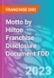 Motto by Hilton Franchise Disclosure Document FDD - Product Thumbnail Image