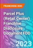 Parcel Plus (Retail Center) Franchise Disclosure Document FDD- Product Image