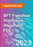BFT Franchise Disclosure Document FDD- Product Image