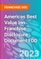 Americas Best Value Inn Franchise Disclosure Document FDD - Product Thumbnail Image