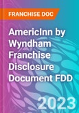 AmericInn by Wyndham Franchise Disclosure Document FDD- Product Image