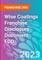 Wise Coatings Franchise Disclosure Document FDD - Product Thumbnail Image