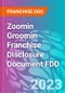 Zoomin Groomin Franchise Disclosure Document FDD - Product Thumbnail Image