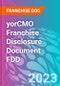 yorCMO Franchise Disclosure Document FDD - Product Thumbnail Image