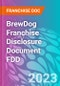 BrewDog Franchise Disclosure Document FDD - Product Thumbnail Image