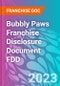 Bubbly Paws Franchise Disclosure Document FDD - Product Thumbnail Image