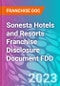 Sonesta Hotels and Resorts Franchise Disclosure Document FDD - Product Thumbnail Image