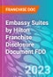 Embassy Suites by Hilton Franchise Disclosure Document FDD - Product Thumbnail Image