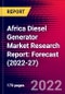 Africa Diesel Generator Market Research Report: Forecast (2022-27) - Product Thumbnail Image