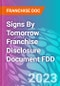 Signs By Tomorrow Franchise Disclosure Document FDD - Product Thumbnail Image