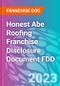 Honest Abe Roofing Franchise Disclosure Document FDD - Product Thumbnail Image