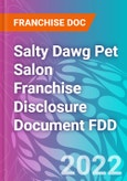 Salty Dawg Pet Salon Franchise Disclosure Document FDD- Product Image