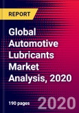 Global Automotive Lubricants Market Analysis, 2020- Product Image