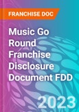 Music Go Round Franchise Disclosure Document FDD- Product Image