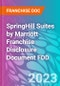 SpringHill Suites by Marriott Franchise Disclosure Document FDD - Product Thumbnail Image