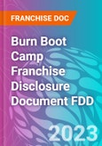 Burn Boot Camp Franchise Disclosure Document FDD- Product Image