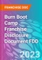 Burn Boot Camp Franchise Disclosure Document FDD - Product Thumbnail Image
