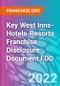Key West Inns-Hotels-Resorts Franchise Disclosure Document FDD - Product Thumbnail Image