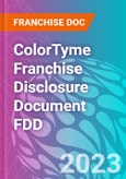 ColorTyme Franchise Disclosure Document FDD- Product Image
