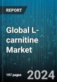 Global L-carnitine Market by Product (Feed Grade, Food Grade, Pharmaceutical Grade), Process (Bioprocess, Chemical Synthesis), Application - Forecast 2024-2030- Product Image