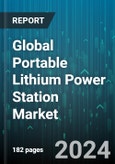 Global Portable Lithium Power Station Market by Type (Direct Power, Solar Power), Capacity (1,000 WH to 1,499 WH, 1,500 WH and Above, 500 WH to 999 WH), Sales channel, Application, End-User - Forecast 2024-2030- Product Image