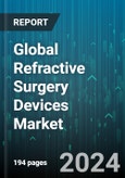 Global Refractive Surgery Devices Market by Product Type (Aberrometers, Microkeratome, Ophthalmic Laser), Application (Astigmatism, Dry Eyes, Farsightedness), End-Use - Forecast 2024-2030- Product Image