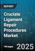 Cruciate Ligament Repair Procedures Market by Graft Type, Technique, Product, End User, Procedure Type - Global Forecast to 2030- Product Image