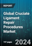 Global Cruciate Ligament Repair Procedures Market by Type (Anterior Cruciate Ligament Repair, Posterior Cruciate Ligament Repair), Indication (Osteoarthritis, Rheumatoid Arthritis, Trauma), Procedure, End-User - Forecast 2024-2030- Product Image