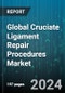 Global Cruciate Ligament Repair Procedures Market by Type (Anterior Cruciate Ligament Repair, Posterior Cruciate Ligament Repair), Indication (Osteoarthritis, Rheumatoid Arthritis, Trauma), Procedure, End-User - Forecast 2024-2030 - Product Image