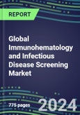 2024 Global Immunohematology and Infectious Disease Screening Market: Unmet Needs, Supplier Shares and Strategies, Segment Volume and Sales Forecasts for over 100 Tests, Emerging Technologies, Instrumentation Pipeline, Growth Opportunities- Product Image