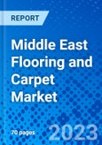 Middle East Flooring and Carpet Market, By Product Type, By Material Type, By Application, By Regions - Size, Share, Outlook, and Opportunity Analysis, 2021 - 2028- Product Image