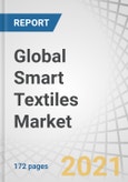 Global Smart Textiles Market with COVID-19 impact analysis by Type (Passive, Active/Ultra-smart), Function (Sensing, Energy Harvesting & Thermo-electricity, Luminescence & Aesthetics), Vertical, & Geography - Forecast to 2026- Product Image