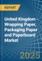 United Kingdom - Wrapping Paper, Packaging Paper and Paperboard - Market Analysis, Forecast, Size, Trends and Insights. Update: COVID-19 Impact - Product Thumbnail Image