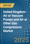 United Kingdom - Air or Vacuum Pumps and Air or Other Gas Compressors - Market Analysis, Forecast, Size, Trends and Insights - Product Image