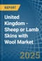 United Kingdom - Sheep or Lamb Skins with Wool - Market Analysis, Forecast, Size, Trends and Insights. Update: COVID-19 Impact - Product Thumbnail Image