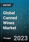 Global Canned Wines Market by Product (Fortified Wine, Sparkling Wine), Distribution Channel (Online, Supermarket & Hypermarket) - Cumulative Impact of COVID-19, Russia Ukraine Conflict, and High Inflation - Forecast 2023-2030 - Product Image