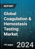 Global Coagulation & Hemostasis Testing Market by Test Type (Activated Partial Thromboplastin Time, D-Dimer Testing, Fibrinogen Testing), Technology (Electrochemical Technology, Mechanical Technology, Optical Technology), End-Use - Forecast 2024-2030- Product Image