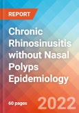 Chronic Rhinosinusitis without Nasal Polyps - Epidemiology Forecast to 2032- Product Image