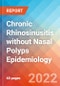 Chronic Rhinosinusitis without Nasal Polyps - Epidemiology Forecast to 2032 - Product Image