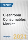 Cleanroom Consumables Market by Product, Application, and End User: Global Opportunity Analysis and Industry Forecast, 2021-2030- Product Image