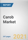 Carob Market by Product Type, and Application Distribution Channel: Global Opportunity Analysis and Industry Forecast, 2021-2030- Product Image