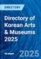 Directory of Korean Arts & Museums 2025 - Product Thumbnail Image