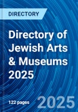 Directory of Jewish Arts & Museums 2025- Product Image