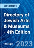 Directory of Jewish Arts & Museums - 4th Edition- Product Image