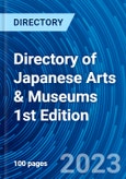 Directory of Japanese Arts & Museums 1st Edition- Product Image