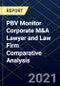 PBV Monitor Corporate M&A Lawyer and Law Firm Comparative Analysis - Product Image