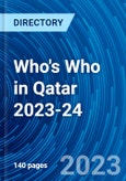 Who's Who in Qatar 2023-24- Product Image